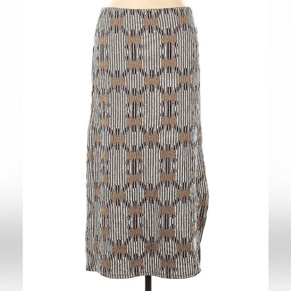 By Anthropologie jacquard knit skirt & top set - Picture 4 of 7